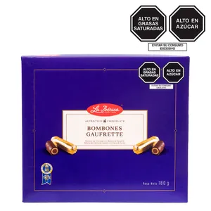 Caja regalo bombon gaufrette x 180 g